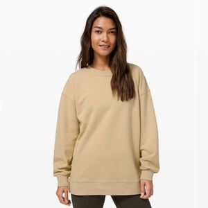 Lululemon Perfectly Oversized Crew in Trench